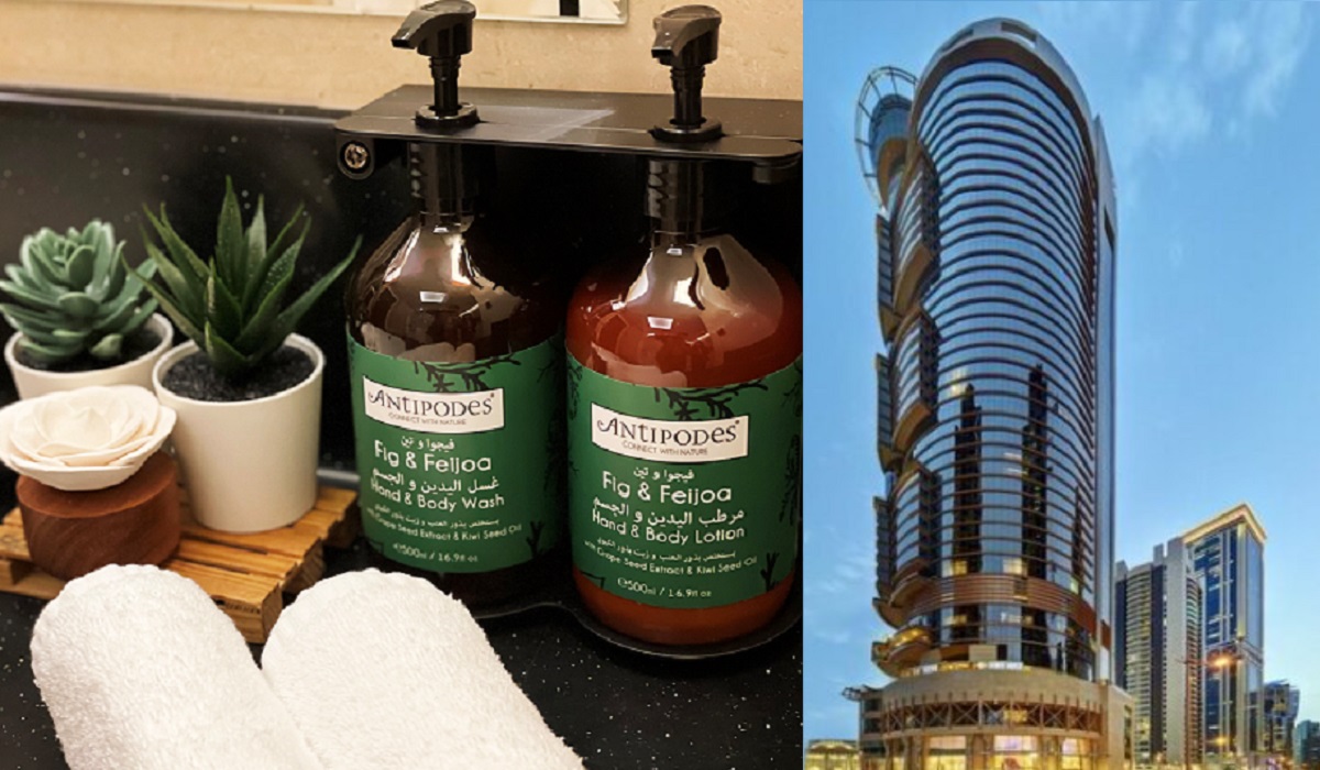 Crowne Plaza Doha West Bay Switches to Bulk Bathroom Amenities to Eliminate Miniature Plastic Bottle